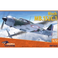 Dora Wings 72028 Bloch MB.152 (late) (1:72)
