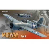 Eduard 11166 Midway F4F-3 & F4F-4 (Dual Combo) - Limited Edition (1:48)