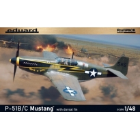 Eduard 82108 P-51B/C Mustang with dorsal fin - ProfiPACK (1:48)