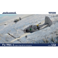 Eduard 84117 Fw 190A-4 w/engine flaps & 2-gun wings - Weekend Edition (1:48)