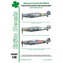 Exito ED48001 Gustavs Over The Balkans - Messerschmitt Bf109G-6 (1:48)