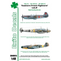 Exito ED48013 Eastern Front Fighters vol.2 - Yak 1b - Bf 110 - Bf 109 (1:48)