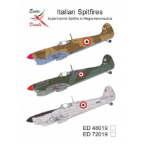 Exotic Decals ED72019 Italian Spitfires Supermarine Spitfire in Regia Aeronautica (1:72)