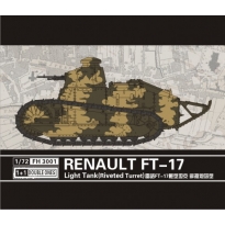 Flyhawk FH3001 Renualt FT-17 Light Tank (Riveted turret) (1+1) (1:72)