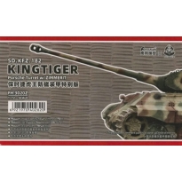 Flyhawk 3020Z Sd.Kfz. 182 Kingtiger Porsche Turret w/ Zimmerit (1:72)
