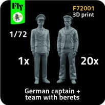 Fly F72001	1x captain + 20x sailor with berets (1:72)