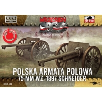 First to Fight Polska armata polowa 75 mm wz.1897 Schneider (1:72)