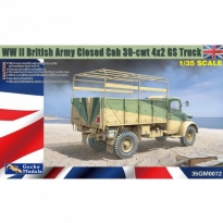WWII British Army Closed Cab 30-cwt 4x2 GS Truck (1:35)