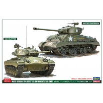 M4A3E8 Sherman & M24 Chaffee “U.S. Army Main Battle Tank Combo” (2 kits in the box) - Limited Edition (1:72)