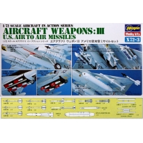 Hasegawa 35003 Aircraft Weapons: III U.S. Air to Air Missiles (X72-3) (1:72)