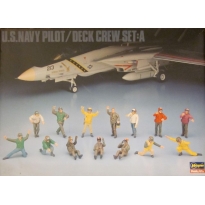 Hasegawa 36006 U.S.Navy Pilot/Deck Crew Set:A (X48-6) (1:48)