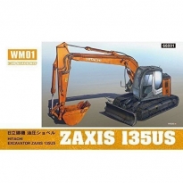 Hasegawa 66001 Hitachi Excavator Zaxis 135US (1:35)