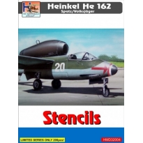 Heinkel He-162A-2 Salamander stencils (set for 3 a/c) (1:32)