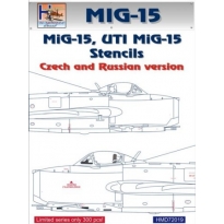 MiG-15 Stencils, Russian/Czech (1:72)