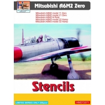 A6M2 Zero stencils (1:72)