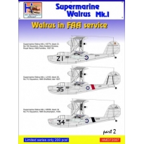 Supermarine Walrus Mk.I in FAA Service, Pt.2 (1:72)