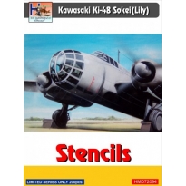 Kawasaki Ki-48-II Lily stencils (set for 2 a/c) (1:72)