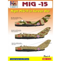 MiG-15 Night Fighters over Korea, Pt.4 (1:72)