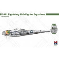 Hobby 2000 48028 P-38L Lightning 80th Fighter Squadron - Limited Edition (1:48)