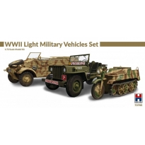 Hobby 2000 72705 WWII Light Military Vehicles Set - Limited Edition (1:72)