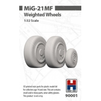 Hobby 2000 90001 MiG-21 MF Weighted Wheels (1:32)