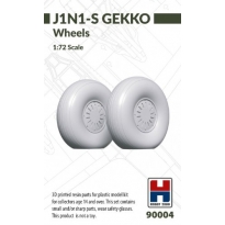 Hobby 2000 90004 J1N1-S Gekko Wheels (1:72)