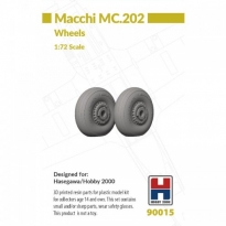 Hobby 2000 90015 Macchi MC.202 Wheels (1:72)