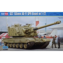GCT 155mm AU-F1 SPH Based on T-72 (1:35)