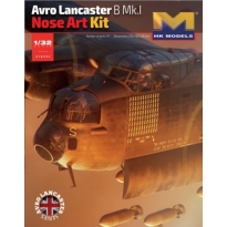 Avro Lancaster B Mk.I Nose Art Kit (sekcja nosowa samolotu Lancaster) (1:32)