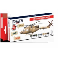 British AAC Helicopters paint set (8 x 17 ml.)