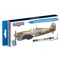 Hataka BS123 BLUE LINE –  RAF North Africa & Mediterranean 1940-45 (8 x 17 ml)