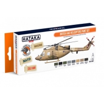 ORANGE LINE - British AAC Helicopters paint set (8 x 17 ml.)