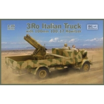 IBG 35053 3Ro Italian Truck with 100/17 100mm Howitzer (1:35)