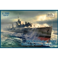 IBG 70010 HMS Harvester 1943 British H-class destroyer (1:700)