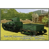 IBG 72045 Type 94 Japanese tankette with trailers (1:72)