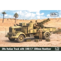 IBG 72098 3Ro Italian Truck with 100/17 100mm Howitzer (1:72)