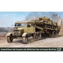 IBG 72106 Scammell Pioneer Tank Transporter with TRCU30 Trailer and Crusader Mk.I/II (1:72)