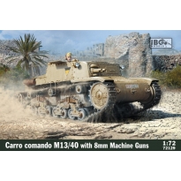 IBG 72129 Carro comando M13/40 with 8mm Machine Guns (1:72)