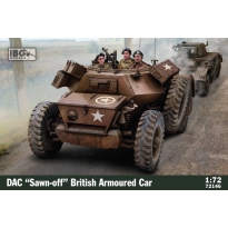 IBG 72146 DAC "Sawn-off" British Armoured Car (1:72)