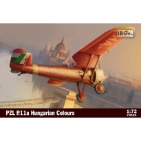IBG 72526 PZL P.11a Hungarian Colours (1:72)