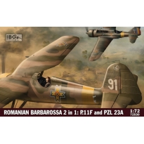 IBG 72530 Romanian Barbarossa 2 in 1: P.11F and PZL 23A (1:72)