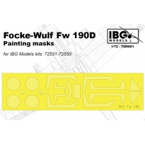 IBG 72M001 Fw 190D Painting Masks (1:72)