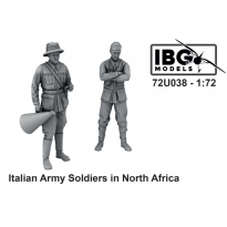 IBG 72U038 Italian Soldiers in North Africa (1:72)