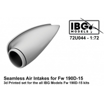 IBG 72U044 Seamless Air Intakes for Fw 190D-15 (1:72)