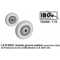 IBG 72U049 I.A.R. 80/81 Wheels Groove Pattern (used from 1942) (1:72)