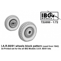 IBG 72U050 I.A.R. 80/81 Wheels Block Pattern (used from 1942) (1:72)