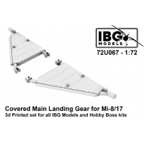 IBG 72U067 Covered main landing gear for Mi-8/17 (1:72)