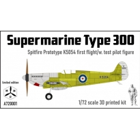 IBG MRMA720001 Supermarine Spitfire Prototype K5054 - Stage 1 –  First Flight with test pilot figure - Limited Edition (1:72)