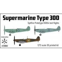 IBG MRMA720002 Supermarine Spitfire Prototype K5054 - Stages 2,3 and 4 –  Test Flights - Limited Edition (1:72)