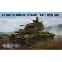 IBG WAW011 World At War A9 British Cruiser Tank Mk.I with 2pdr gun (1:72)